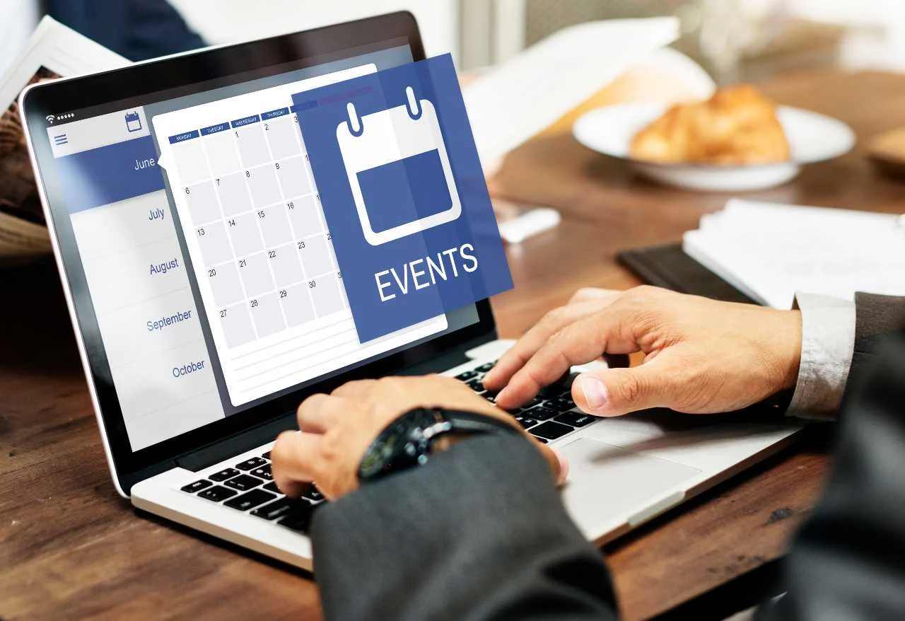 person searching for event marketing trends