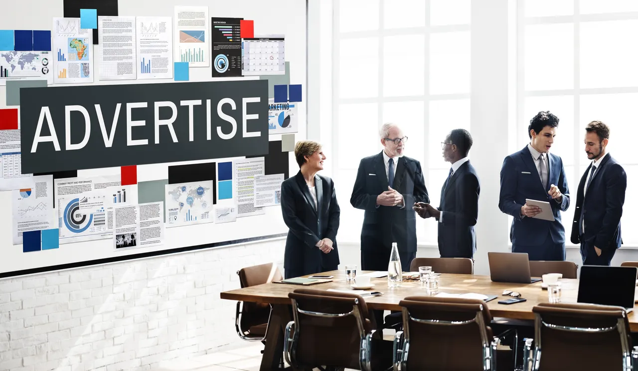 Strategic advertising and marketing campaign for business growth.