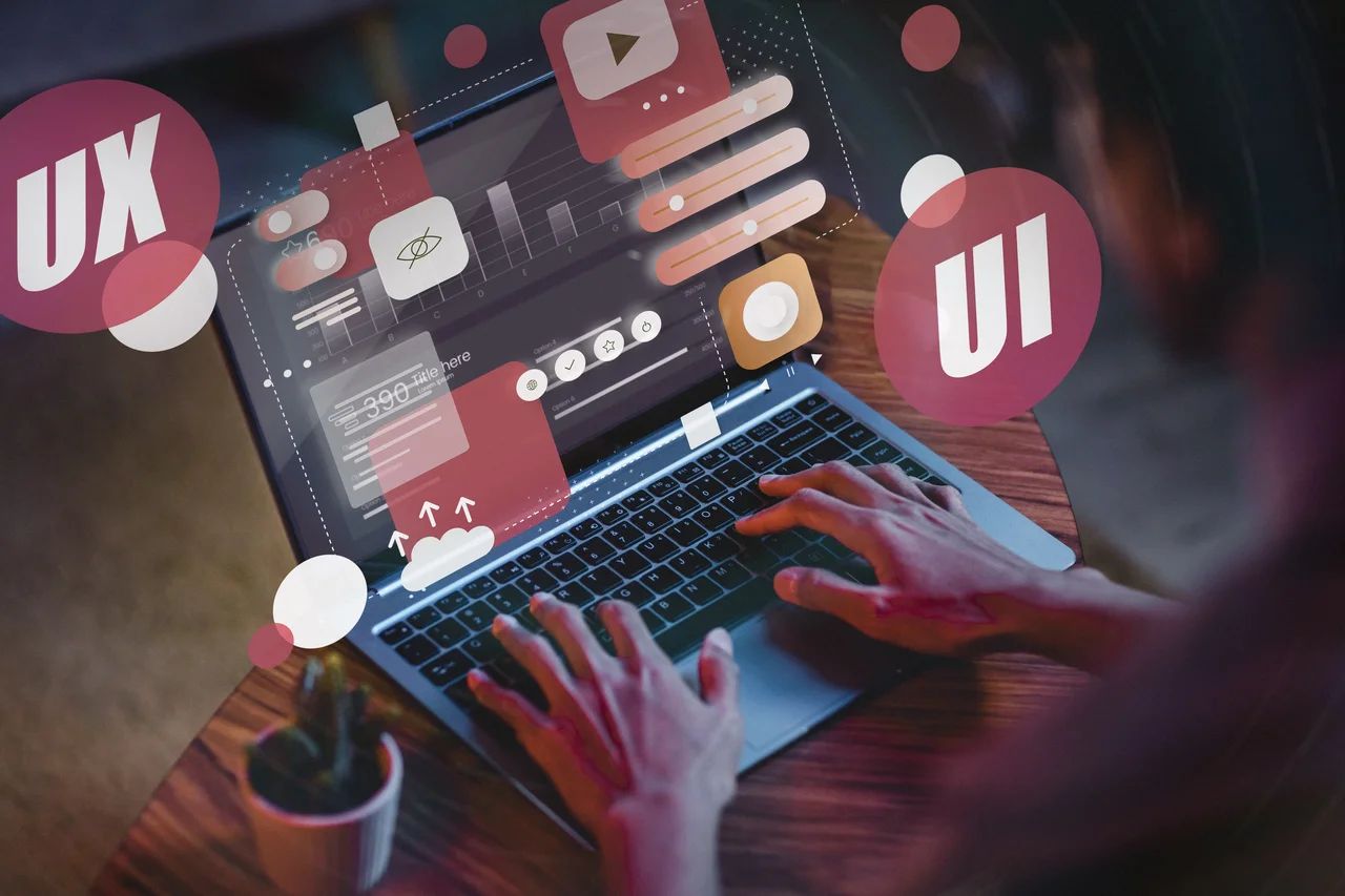 User interface design and user experience development for web applications.