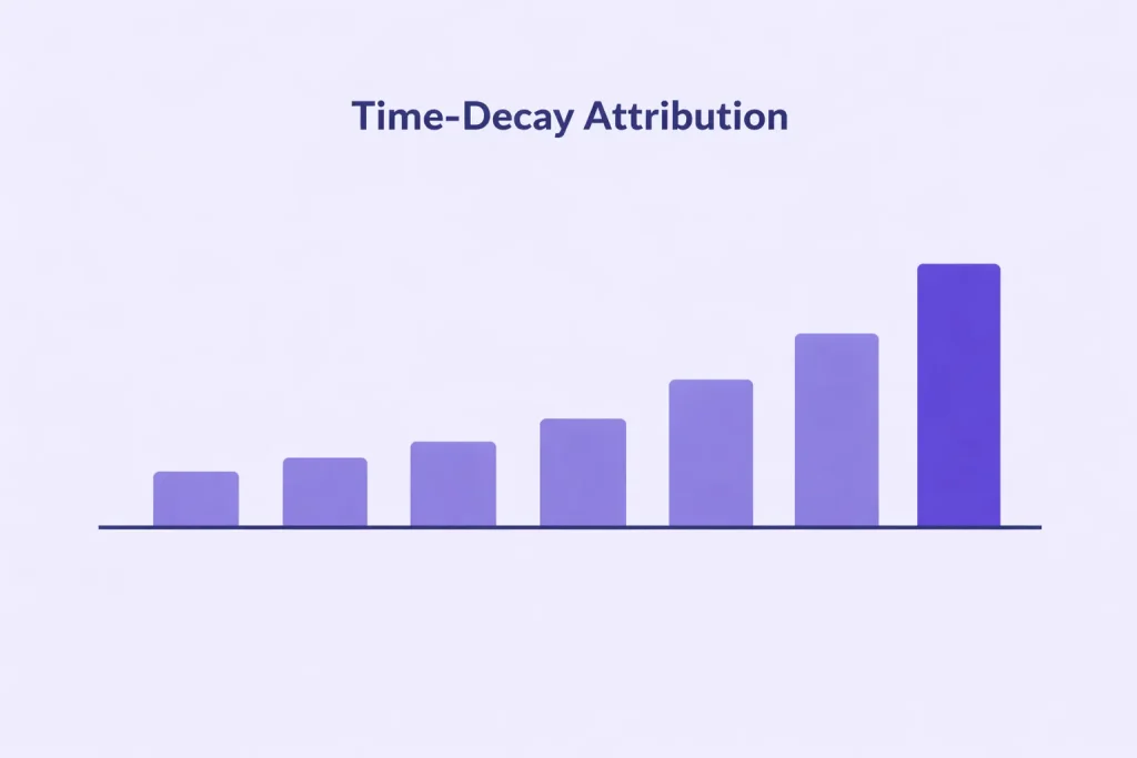 Time-Decay Marketing Attribution Model