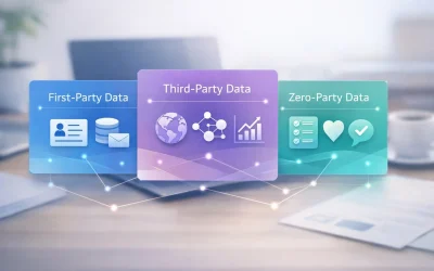 First-Party Data vs Third-Party Data vs Zero-Party Data Overview